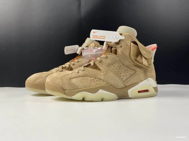 Rep MAX DH0690-200 British Scott Travis Air Retro 6 Khaki Jordan 0704